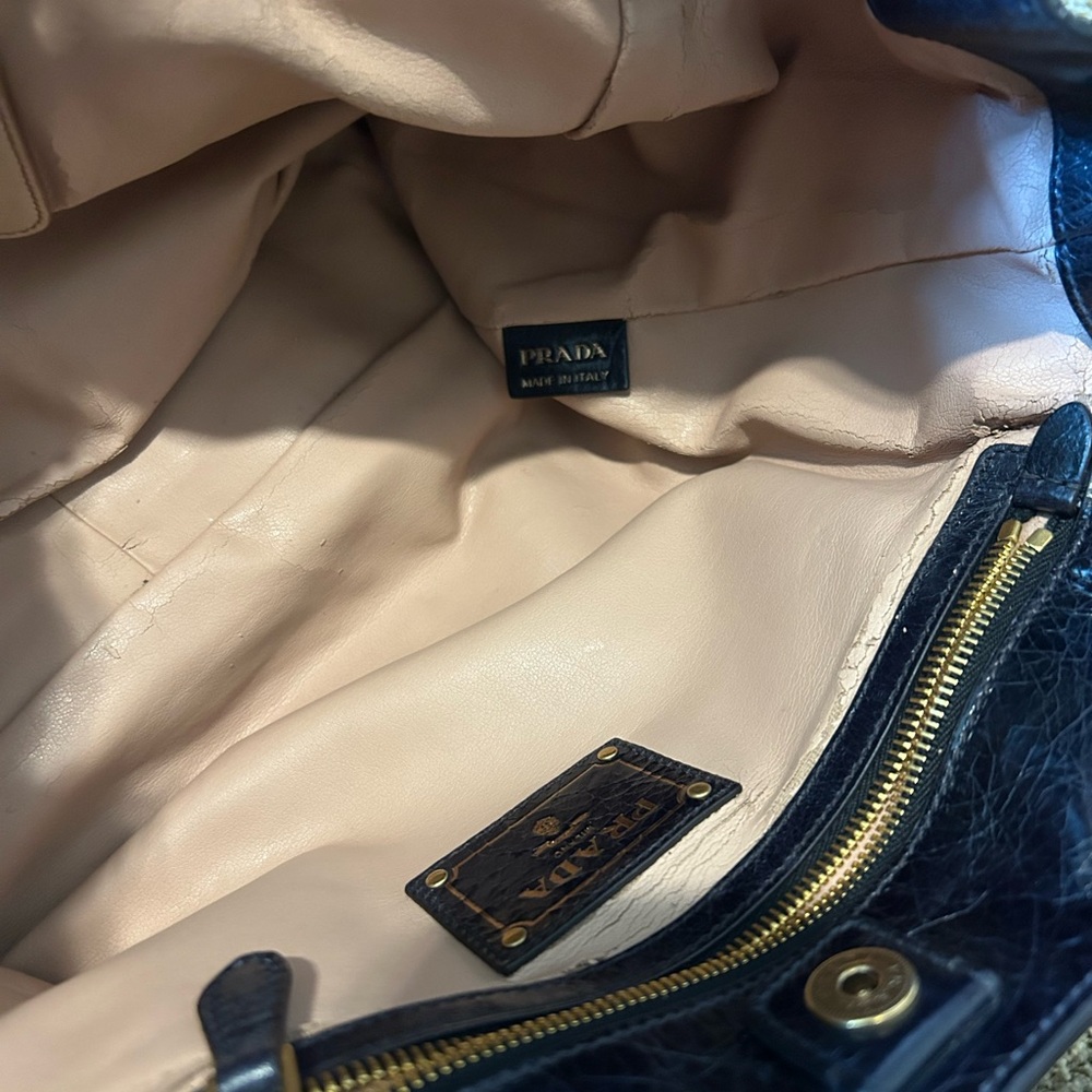 Black/ blue  prada bag - Picture 15 of 16